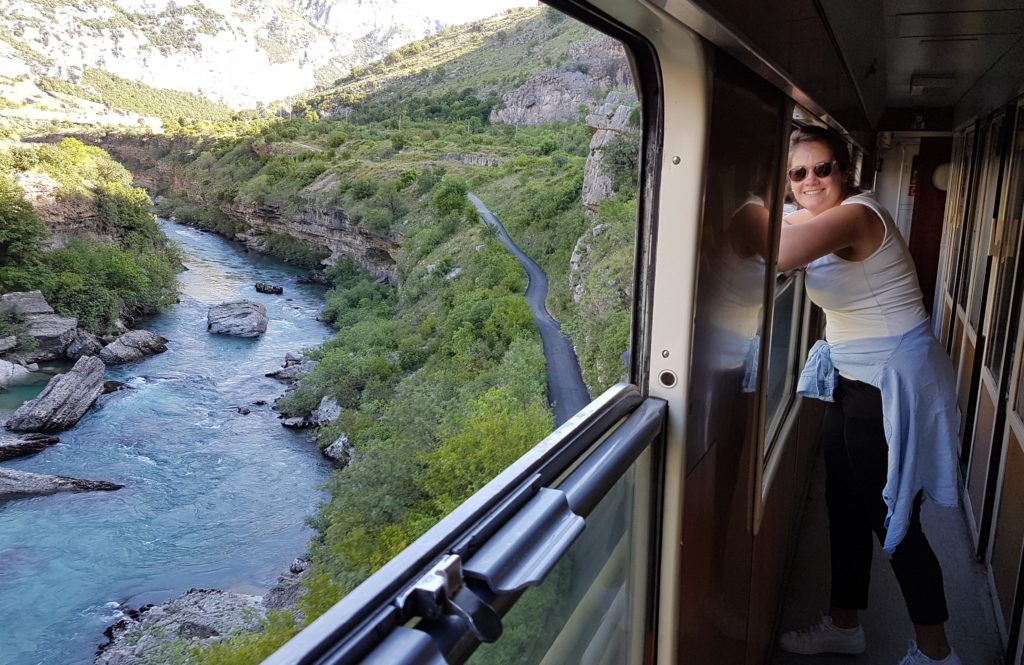On-board one of Europe’s most scenic train trips.
