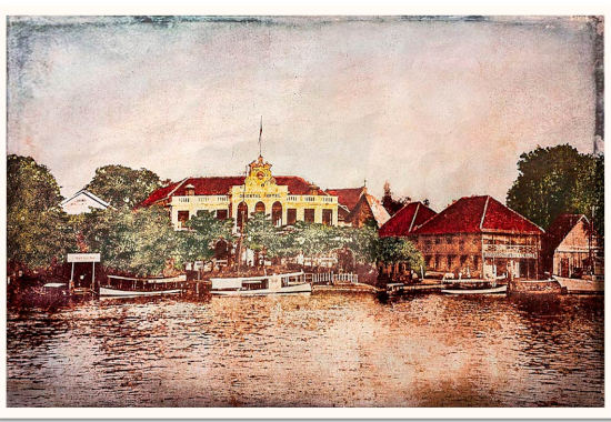 Oriental Hotel Bangkok riverside view