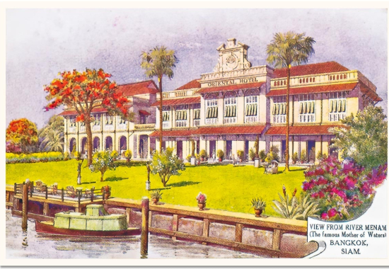Eastern and Oriental Hotel drawing