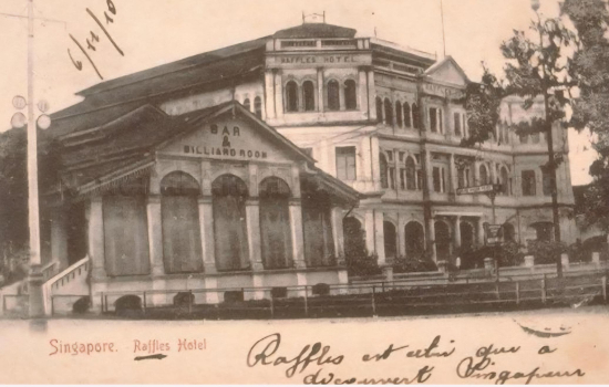 Raffles Hotel Singapore memorabilia